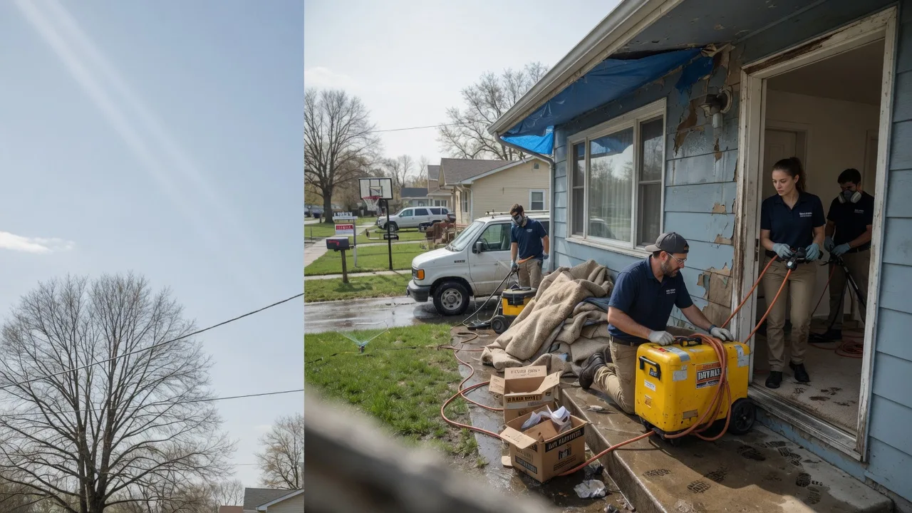 Basement Flood Cleanup in Weldon, IA near me